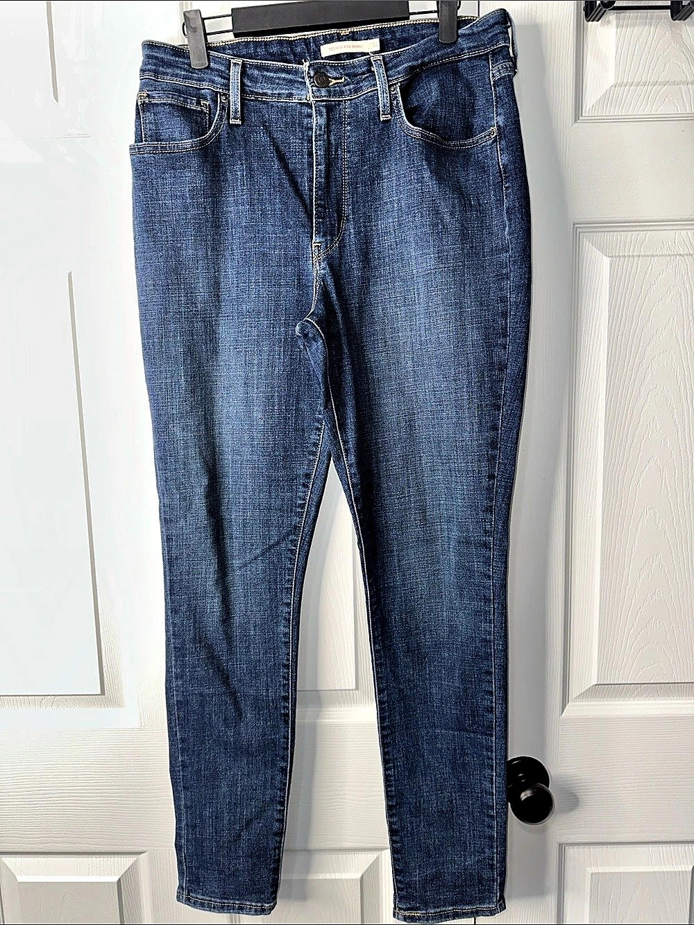 Levi's 721 High Rise Skinny Blue Waist 32 Like New